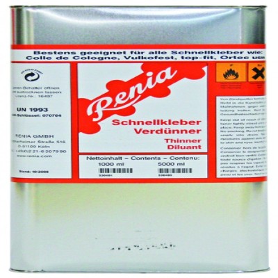 Renia thinner for instant adhesive
